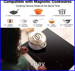 30 Inch Induction Cooktop, 7200W Built in Induction Stove Top, Electric Cooktop 30 Inch Induction Cooktop, 7200W Built in Induction Stove Top, Electric Cooktop