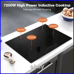 30 Inch Induction Cooktop, 7200W Built in Induction Stove Top, Electric Cooktop 30 Inch Induction Cooktop, 7200W Built in Induction Stove Top, Electric Cooktop