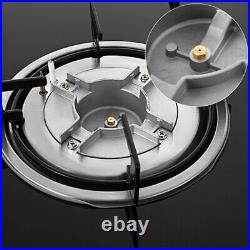 30 Inch Tempered Glass Gas Cooktop Built in 5 Burners Kitchen Gas Stove Cooktop