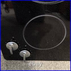 30 Jenn Air JED8430BDB 4 Burner Electric 240v Cooktop Downdraft Vent Black