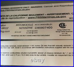 30 KitchenAid Glass Electric Downdraft Cooktop, Black KCED600GBL01 Tested Good