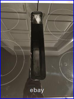 30 KitchenAid Glass Electric Downdraft Cooktop KECD807XBL01 Shows Wear, Tested