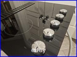 30 KitchenAid Glass Electric Downdraft Cooktop KECD807XBL01 Shows Wear, Tested