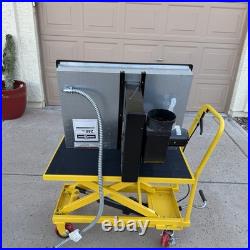 30 KitchenAid Glass Electric Downdraft Cooktop KECD807XBL01 Shows Wear, Tested