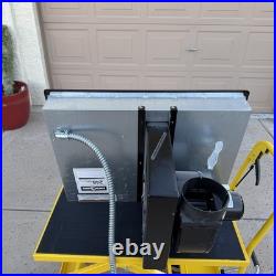 30 KitchenAid Glass Electric Downdraft Cooktop KECD807XBL01 Shows Wear, Tested