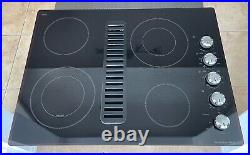 30 KitchenAid KECD807XBL00 Electric Downdraft Cooktop Radiant Glass Black