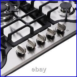 30 inch gas cooktop gas cooktop dual fuel sealed 5 burners gas stovetop
