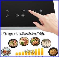 3000W 110V Cooktop 4 Burners Electric Built-in Cooktop Sensor Touch Control 3000W 110V Cooktop 4 Burners Electric Built-in Cooktop Sensor Touch Control