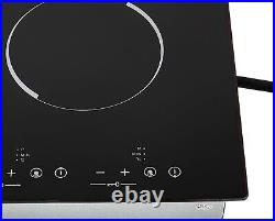 3000W 110V Cooktop 4 Burners Electric Built-in Cooktop Sensor Touch Control