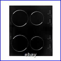 3000W 110V Cooktop 4 Burners Electric Built-in Cooktop Sensor Touch Control