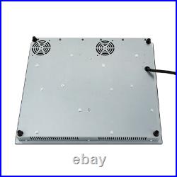 3000W 110V Cooktop 4 Burners Electric Built-in Cooktop Sensor Touch Control