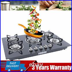 30Inch Built-in 5 Burner Cooktop Stove LPG/NG Gas Hob Countertop Tempered Glass 30Inch Built-in 5 Burner Cooktop Stove LPG/NG Gas Hob Countertop Tempered Glass