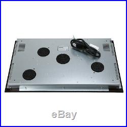 31.5 Electric Induction Cooktop & 4 Burners Smooth Surface Glass Plate Cooktops