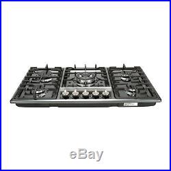 34Titanium Stainless Steel Built-in Stove NG/LPG Gas Stoves Hob Fixed Cook Tops