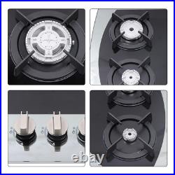 35 5 Burners Gas Stove Built-In Gas Cooktop Stainless Steel Natural Gas Propane 35 5 Burners Gas Stove Built-In Gas Cooktop Stainless Steel Natural Gas Propane