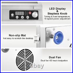 3500W Commercial Induction Cooktop Powerful Electric Induction Burner 110V
