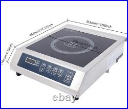 3500W Professional Induction Cooktop, Portable Countertop Burner, Sensor, Touch
