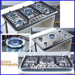 36 Built-in Gas Cooktop Stainless Steel SABAF Gas Stove Top NG/LPG 5 / 6 Burner 36 Built-in Gas Cooktop Stainless Steel SABAF Gas Stove Top NG/LPG 5 / 6 Burner