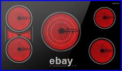 36 In. Electric Cooktop 5 Burners Stove Top ETL &FCC Certificated Ceramic Cooktop