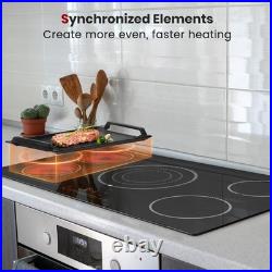 36 In. Electric Cooktop 5 Burners Stove Top ETL &FCC Certificated Ceramic Cooktop