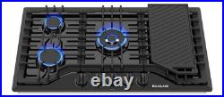 36 In. Gas Cooktop with Griddle 5 Burners Gas Stovetop NG/LPG CSA Certified