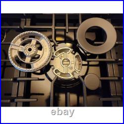36 In. NG/LPG Convertible Gas Cooktop in Porcelain Enamel with 5-Burners 36 In. NG/LPG Convertible Gas Cooktop in Porcelain Enamel with 5-Burners