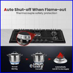 36 In. NG/LPG Convertible Gas Cooktop in Porcelain Enamel with 5-Burners 36 In. NG/LPG Convertible Gas Cooktop in Porcelain Enamel with 5-Burners