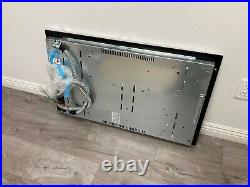 36 Inch Electric Ceramic Glass Hob (open Box) 5 Surface Burners, Knobs
