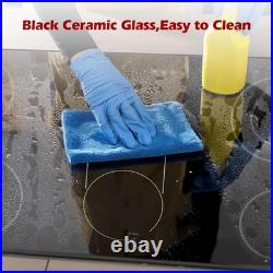 36 Inch Electric Cooktop 5 Burners, 220240V, Built in Electric Stove Top, 8400W 36 Inch Electric Cooktop 5 Burners, 220240V, Built in Electric Stove Top, 8400W