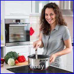 36 Inch Electric Cooktop 5 Burners, 220240V, Built in Electric Stove Top, 8400W