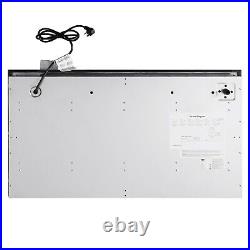 36 Inch Gas Cooktop (open Box) 6 Sealed Burners, Metal Knobs, Stainless Steel