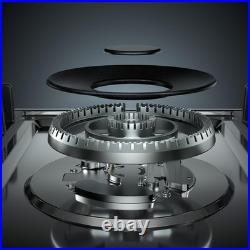 36 Inch Stainless Steel Gas Cooktop with 5 Italy Sabaf Burners & Safety Feature