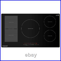 36 Induction Cooktop Stove Top 5 Boost Burner Built-in Electric Touch Control 36 Induction Cooktop Stove Top 5 Boost Burner Built-in Electric Touch Control