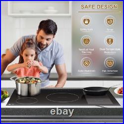36 Induction Cooktop Stove Top 5 Boost Burner Built-in Electric Touch Control 36 Induction Cooktop Stove Top 5 Boost Burner Built-in Electric Touch Control