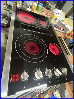 36 Kenmore Elite Electric Downdraft Cooktop Stove Top Free Freight Shipping