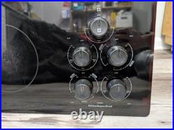36 KitchenAid Glass Electric Downdraft Cooktop KECD866RBL00 Black 4 Burners 36 KitchenAid Glass Electric Downdraft Cooktop KECD866RBL00 Black 4 Burners