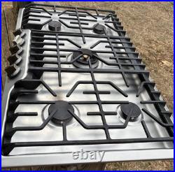 36 Stainless Steel Gas Cooktop Frigidaire Professional 5 Burner Used Great Cond