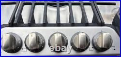 36 Stainless Steel Gas Cooktop Frigidaire Professional 5 Burner Used Great Cond