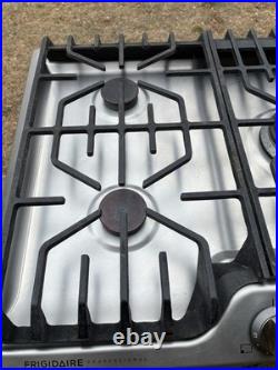 36 Stainless Steel Gas Cooktop Frigidaire Professional 5 Burner Used Great Cond