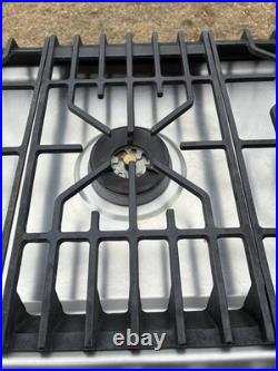 36 Stainless Steel Gas Cooktop Frigidaire Professional 5 Burner Used Great Cond