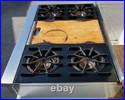 36 Viking Professional Rangetop Cooktop With Griddle