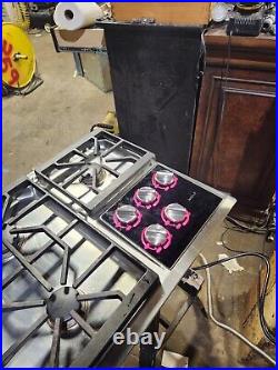 36 Wolf Stainless Gas Cooktop, ct36g