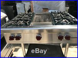 36 Wolf Stainless Range top, 4+ grill, in Los Angeles