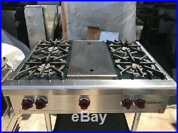 36 Wolf Stainless Range top, 4+ grill, in Los Angeles