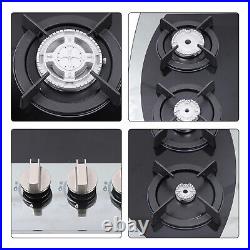 36 inch Gas Cooktop Built-in 5 Burners Stainless Steel Gas Stove NG/LPG Gas Hob 36 inch Gas Cooktop Built-in 5 Burners Stainless Steel Gas Stove NG/LPG Gas Hob
