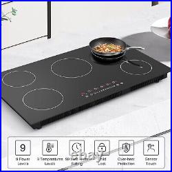 36 inch Induction Cooktop with 5 Burners 240V Electric Stove Top Touch Control