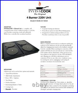 4 Burner Squared Invisacook