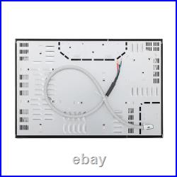 4 Burners Electric Cooktop 30 in Ceramic Cooktop Electric Stove Top Knob Control