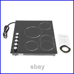 4 Burners Electric Cooktop LED Screen Timing Electric Stovetop 5 Firepower Gears