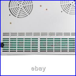 4 Burners Electric Cooktop LED Screen Timing Electric Stovetop 5 Firepower Gears